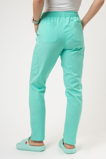 Lékařská dámská souprava Maevn Momentum (halena Double V–neck, kalhoty 6-pocket) mátová-7