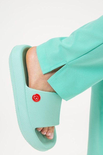 Lékařská dámská souprava Maevn Momentum (halena Double V–neck, kalhoty 6-pocket) mátová-10
