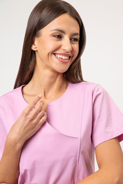 Dámské lékařské šaty Sunrise Uniforms Charm liliové-2
