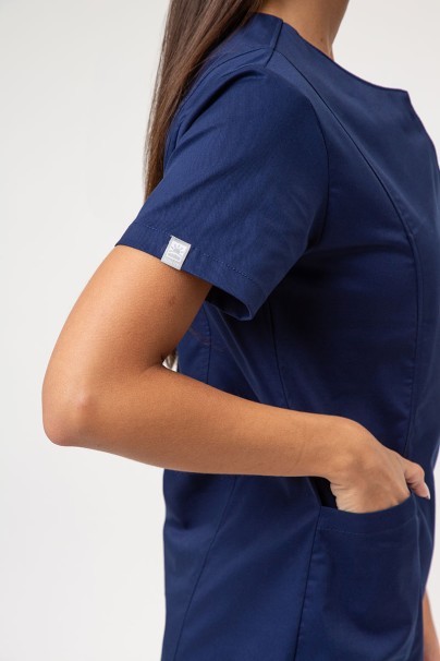 Dámské lékařské šaty Sunrise Uniforms Charm námořnická modř-3