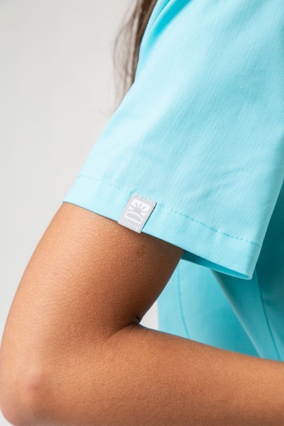 Dámské lékařské šaty Sunrise Uniforms Charm aqua-4