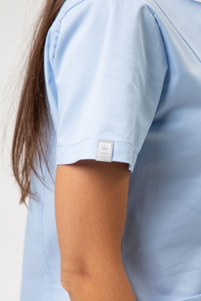 Dámské lékařské šaty Sunrise Uniforms Charm modré-3