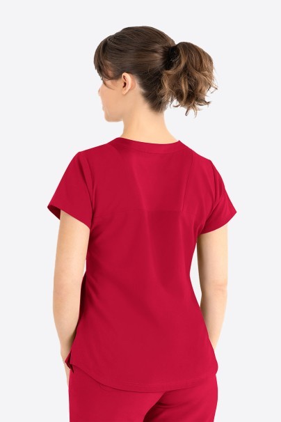 Dámská lékařská halena Maevn Momentum Round Neck červená