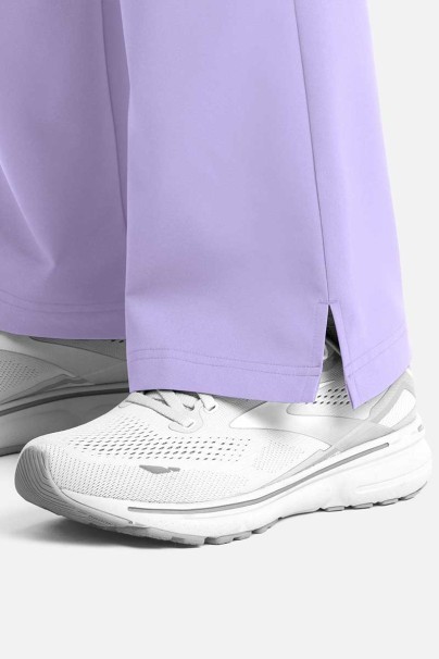 Dámské lékařské kalhoty Maevn Momentum Flare levandulové-6