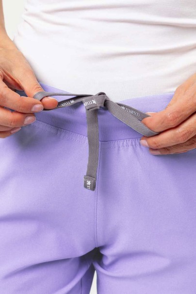 Dámské lékařské kalhoty Maevn Momentum Flare levandulové-5