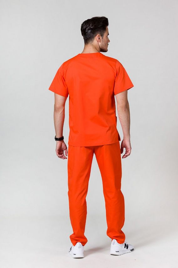 Pánská lékařská halena Sunrise Uniforms oranžová-5