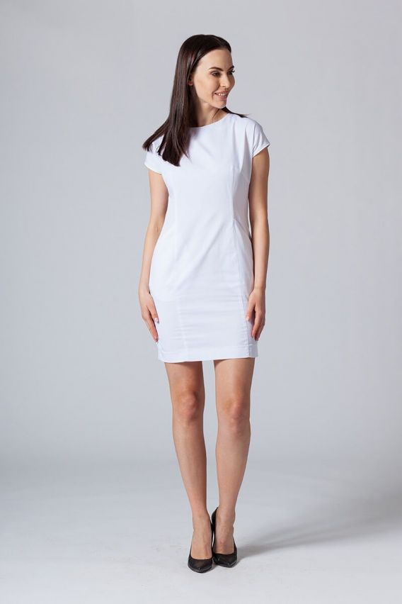Lékařské šaty Sunrise Uniforms Elite bílé-2