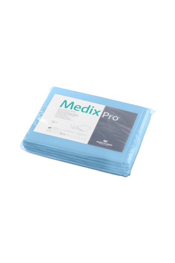 Zdravotnická prostěradla 150x210 cm z buničiny a fólie MedixPro (balení 5 kusů)-4