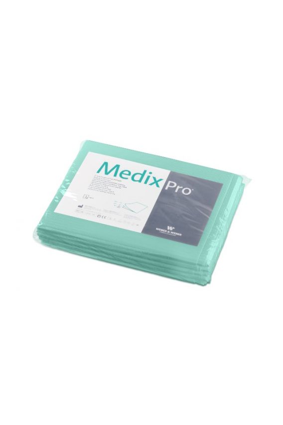 Zdravotnická prostěradla 150x210 cm z buničiny a fólie MedixPro (balení 5 kusů)-5