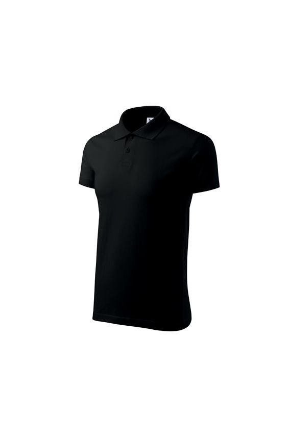 Pánské Polo Malfini Single Jersey černé-2