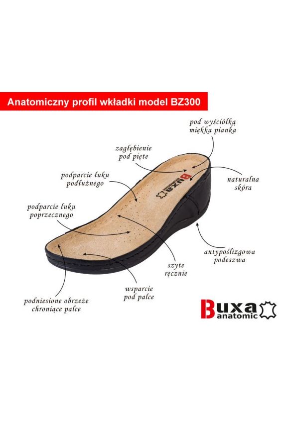 Zdravotnická obuv Buxa Anatomic BZ310 bílá-6