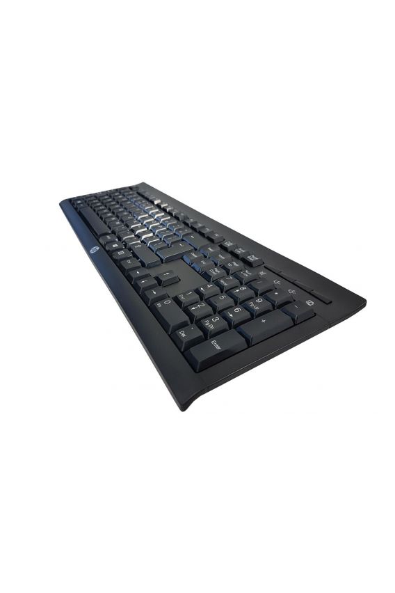 Černá bezdrátová klávesnice HP-2