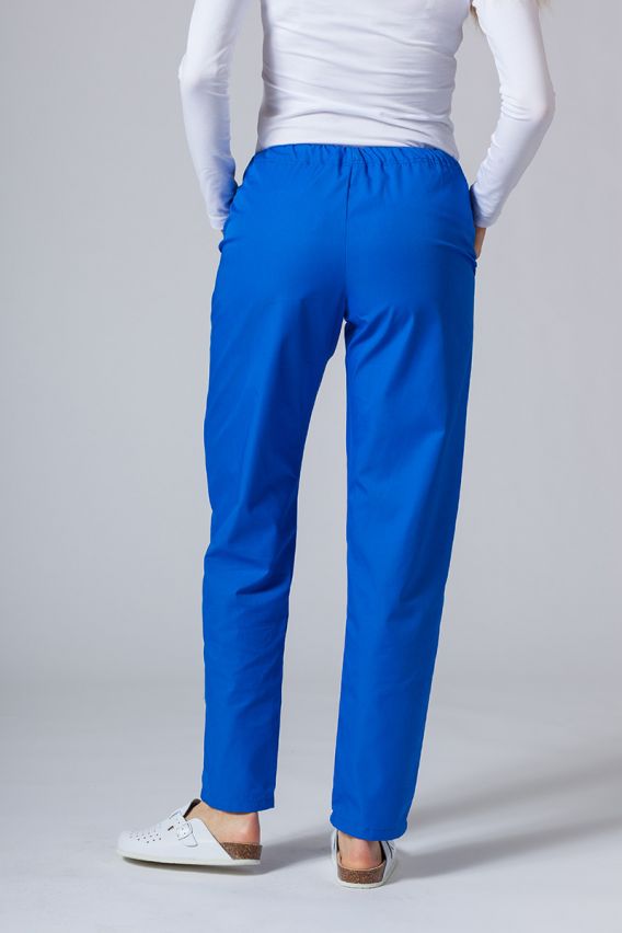 Dámské lékařské kalhoty Sunrise Uniforms Basic Regular královsky modré-2