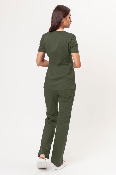 Dámská lékařská halena Cherokee Revolution Mock olivková-6