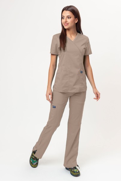 Dámská lékařská halena Cherokee Revolution Mock béžová-5