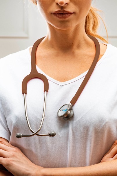 Kardiologický stetoskop Oromed - hnědý-2