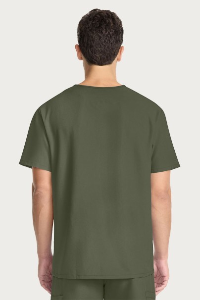 Pánská lékařská halena Cherokee Ultra V-neck olivková