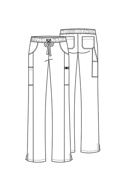 Dámská lékařská halena Dickies EDS Essential Mock bílá-8