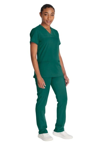 Lékařská dámská souprava Dickies Balance (halena V-neck, kalhoty Mid Rise) zelená-9