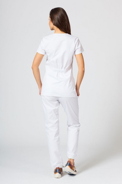 Dámská lékařská halena Sunrise Uniforms Fit (elastická), bílá-6