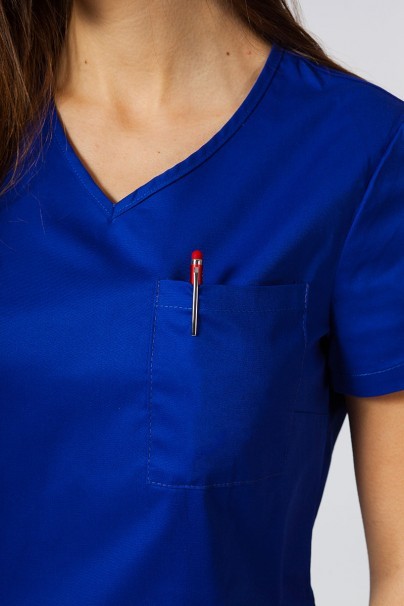 Dámská lékařská halena Sunrise Uniforms Fit (elastická), tmavě modrá-5