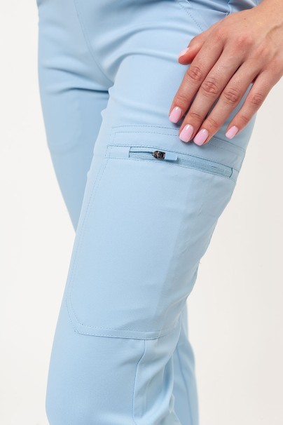 Dámské lékařské kalhoty Uniforms World 109PSX Ava jogger modré-5