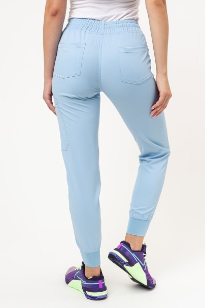 Dámské lékařské kalhoty Uniforms World 109PSX Ava jogger modré-3