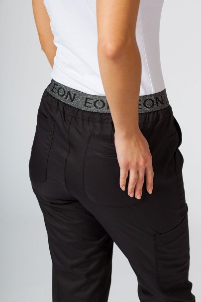 Dámské lékařské kalhoty Maevn EON Sporty & Comfy jogger černé-4