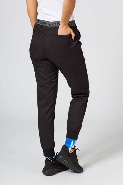 Dámské lékařské kalhoty Maevn EON Sporty & Comfy jogger černé-2