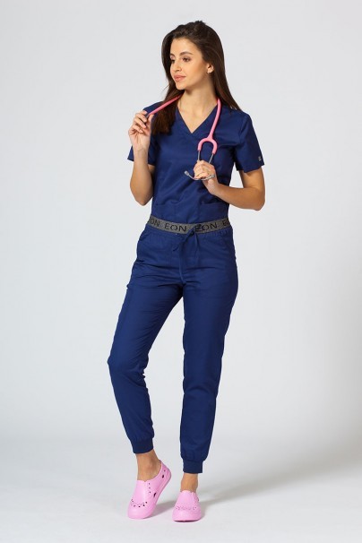 Dámské lékařské kalhoty Maevn EON Sporty & Comfy jogger námořnická modř-2