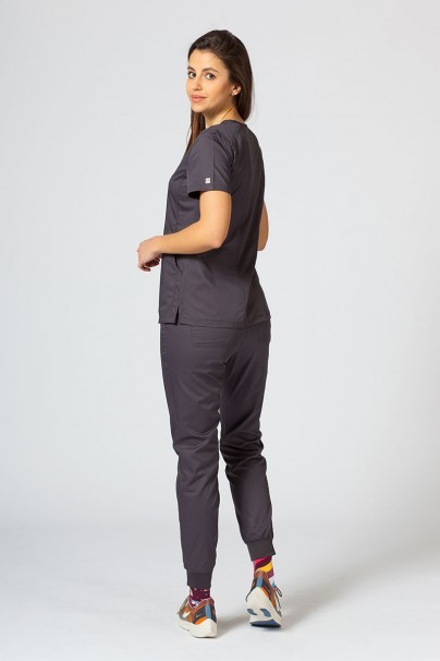 Dámské lékařské kalhoty Maevn EON Sporty & Comfy jogger šedé-2