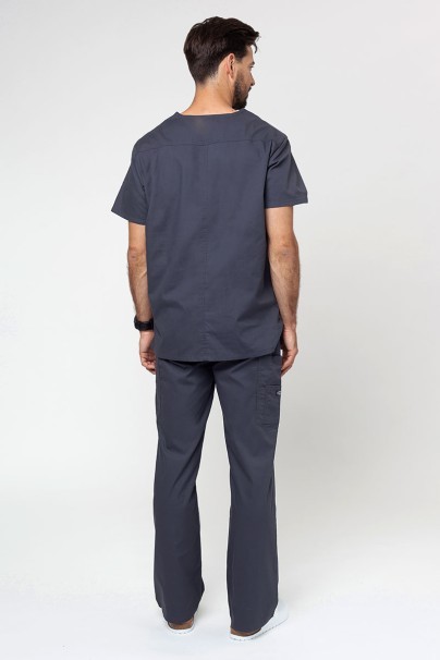 Pánská lékařská halena Dickies EDS Signature Men V-neck šedá-7