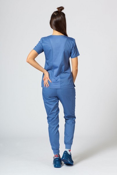 Dámské lékařské kalhoty Maevn EON Sporty & Comfy jogger modré-3