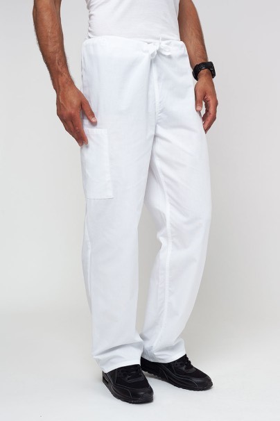 Pánské lékařské kalhoty Cherokee Originals Cargo Men bílé-2