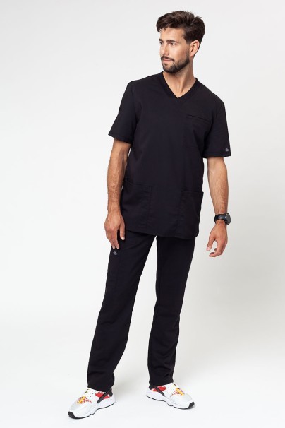 Pánská lékařská halena Dickies Balance Men V-neck černá-6