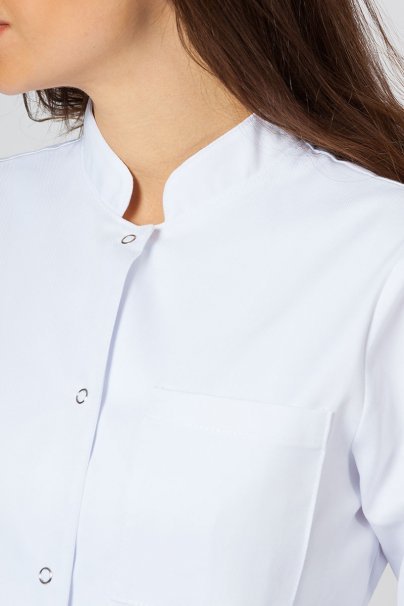 Lékařský dámský plášť F01 Sunrise Uniforms bílý-3
