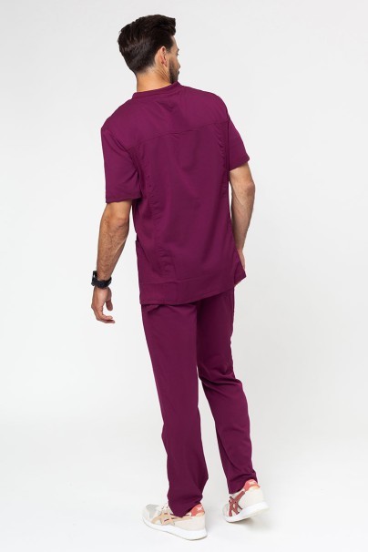 Pánská lékařská halena Dickies Balance Men V-neck třešňová-7