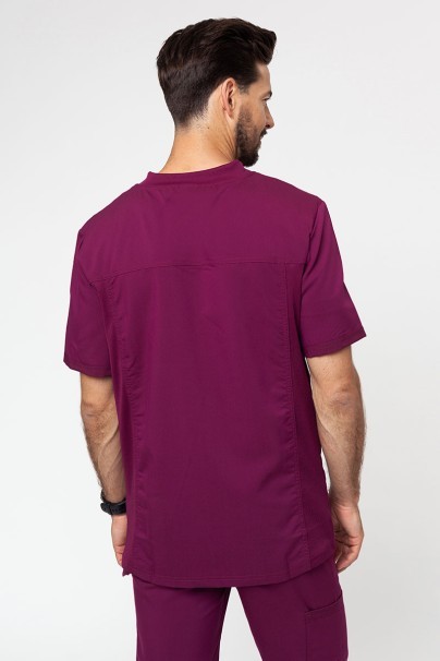 Pánská lékařská halena Dickies Balance Men V-neck třešňová-1