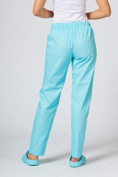 Univerzální lékařské kalhoty Sunrise Uniforms Basic Regular aqua-2