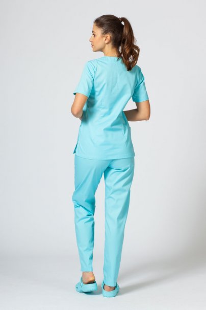 Univerzální lékařské kalhoty Sunrise Uniforms Basic Regular aqua-5