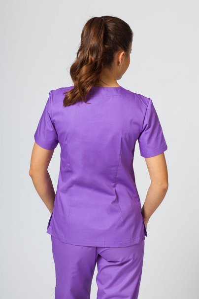 Lékařská dámská halena Sunrise Uniforms Basic Light fialová-2