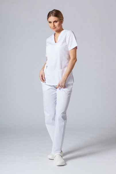 Lékařská souprava Sunrise Uniforms bílá-2