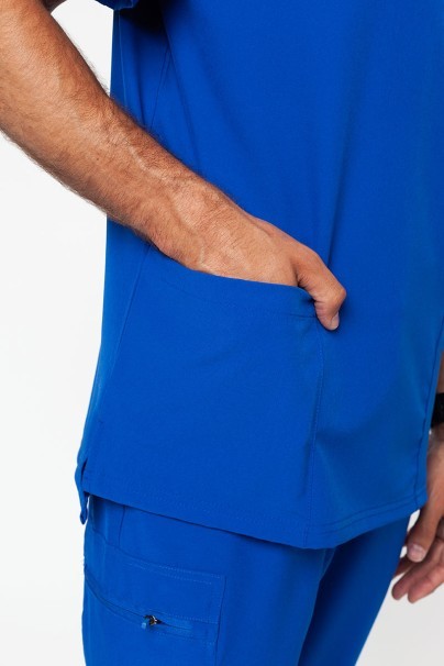 Pánská lékařská halena Uniforms World 309TS™ Louis královsky modrá-4