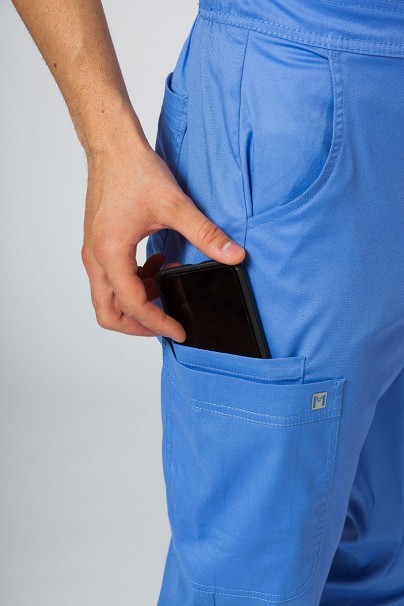 Lékařské kalhoty Maevn Matrix Men klasicky jogger modré-4
