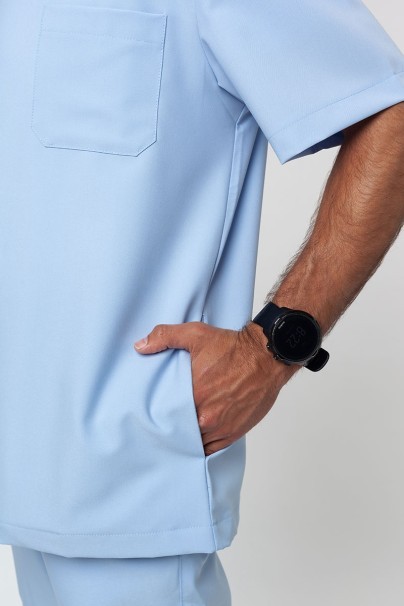 Lékařská halena Sunrise Uniforms Premium Dose blankytně modrá-3