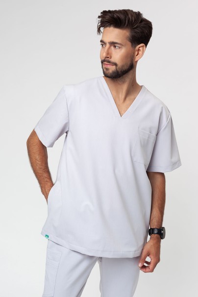 Lékařská souprava Sunrise Uniforms Premium Men (halena Dose, kalhoty Select) světle šedá-3