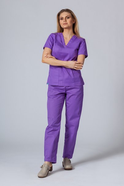 Univerzální lékařské kalhoty Sunrise Uniforms fialové-3