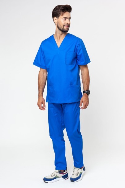 Pánská lékařská halena Sunrise Uniforms královsky modrá-5