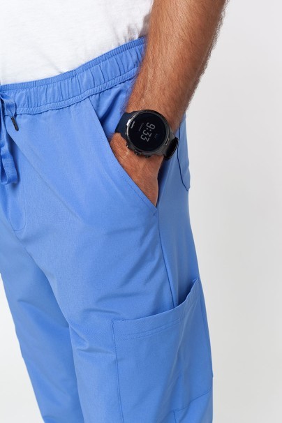 Pánské kalhoty Adar Slim Leg Cargo klasicky modré-3