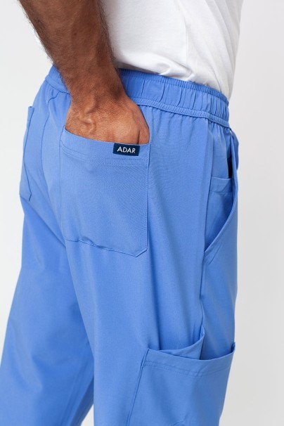 Pánské kalhoty Adar Slim Leg Cargo klasicky modré-5
